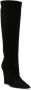 Alevì 110mm suede knee-high boots Black - Thumbnail 2