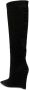 Alevì 110mm suede knee-high boots Black - Thumbnail 3