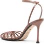 Alevì Ally 95mm caged sandals Brown - Thumbnail 3