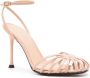Alevì Ally 95mm patent-leather sandals Pink - Thumbnail 2