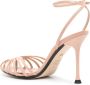 Alevì Ally 95mm patent-leather sandals Pink - Thumbnail 3