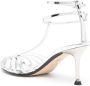 Alevì Anna 85mm mirrored leather pumps Silver - Thumbnail 3