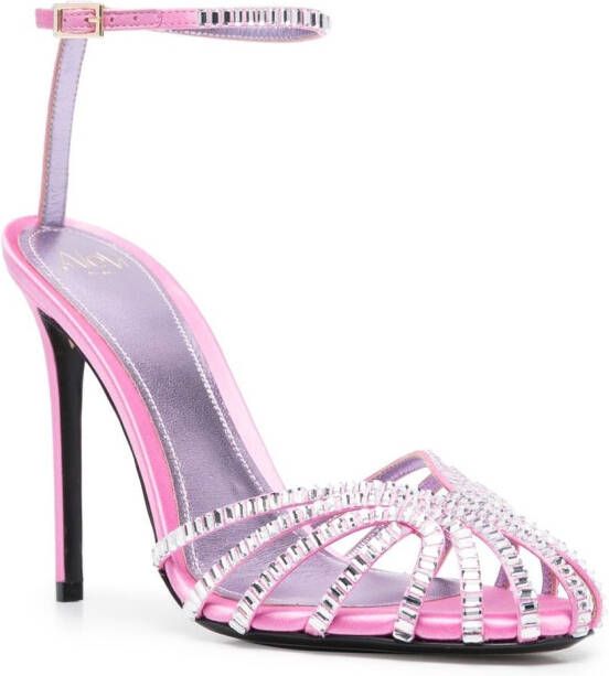 Alevì caged-toe sandals Pink