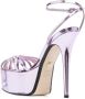 Alevì caged-toe stiletto sandals Pink - Thumbnail 3
