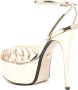 Alevì Clio 130mm caged sandals Gold - Thumbnail 3