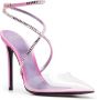 Alevì crystal-embellished calf-leather sandals Pink - Thumbnail 2
