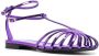 Alevì Elena almond-toe caged sandals Purple - Thumbnail 2