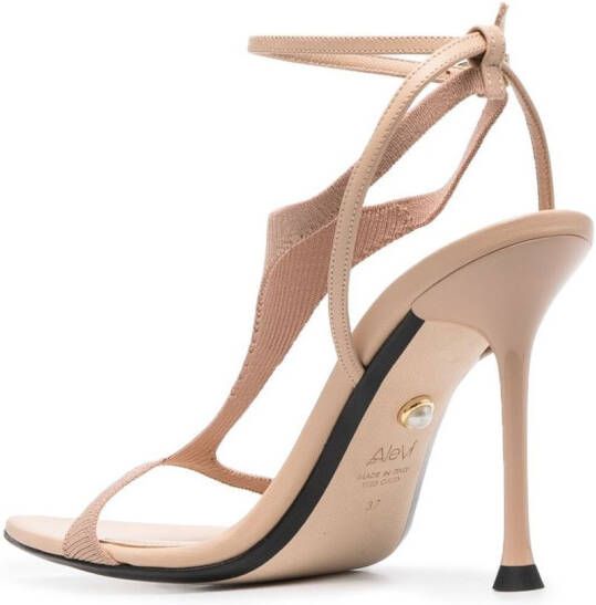 Alevì Jackie T-bar sandals Neutrals