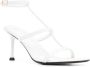 Alevì Kay 85mm calf-leather sandals White - Thumbnail 2