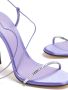 Alevì KIky 110mm satin sandals Purple - Thumbnail 2