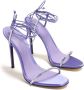 Alevì KIky 110mm satin sandals Purple - Thumbnail 4