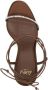 Alevì Kiky 120mm leather sandals Brown - Thumbnail 4