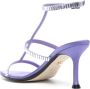 Alevì Lisa crystal-embellished sandals Purple - Thumbnail 3