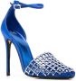 Alevì Molly crystal-embellished 110mm sandals Blue - Thumbnail 2