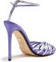 Alevì Penelope 110mm satin sandals Purple - Thumbnail 3
