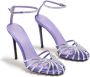 Alevì Penelope 110mm satin sandals Purple - Thumbnail 4