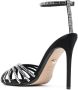 Alevì Penelope 120mm crystal-embellished sandals Black - Thumbnail 3