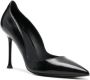 Alevì Pretty pointed leather pumps Black - Thumbnail 2