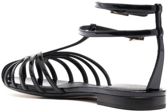 Alevì strappy closed-toe sandals Black