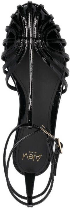 Alevì strappy closed-toe sandals Black