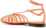 Alevì strappy flat sandals Orange - Thumbnail 3