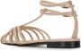 Alevì strappy low heel sandals Neutrals - Thumbnail 3