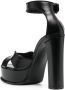 Alexander McQueen 140mm open-toe heeled pumps Black - Thumbnail 3