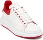 Alexander McQueen 50mm chunky lace-up leather sneakers White - Thumbnail 2
