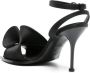 Alexander McQueen 75mm satin sandals Black - Thumbnail 3