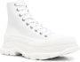 Alexander McQueen ankle lace-up fastening boots White - Thumbnail 2