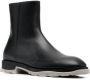 Alexander McQueen ankle-length leather boots Black - Thumbnail 2