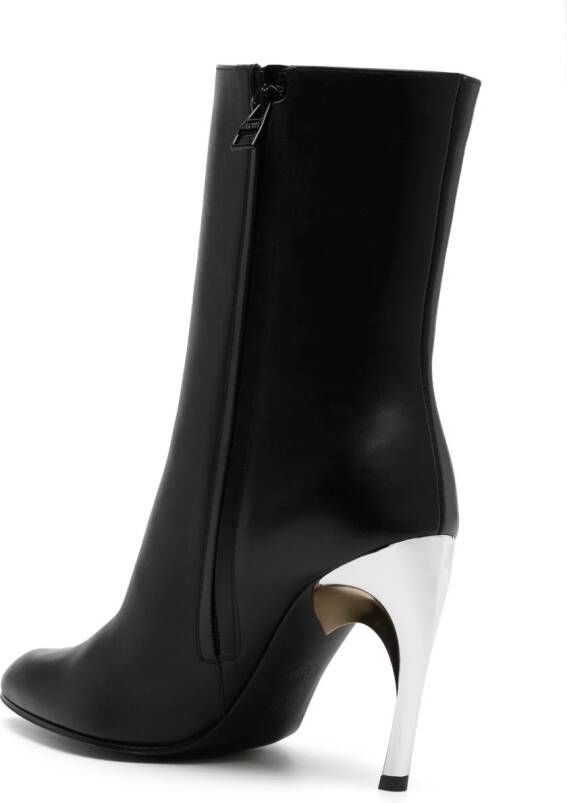 Alexander McQueen Armadillo 95mm ankle boots Black