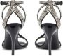 Alexander McQueen Armadillo 95mm twisted sandals Black - Thumbnail 3