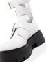 Alexander McQueen buckle-fastened caged boots White - Thumbnail 2
