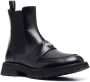 Alexander McQueen calf leather chelsea boots Black - Thumbnail 2