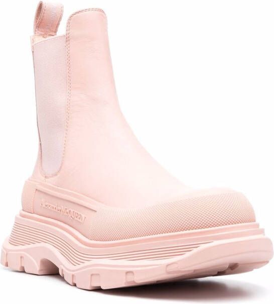 Alexander McQueen Chelsea ankle boots Pink