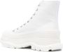 Alexander McQueen chunky lace-up boots White - Thumbnail 3
