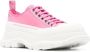 Alexander McQueen chunky platform lace-up sneakers Pink - Thumbnail 2