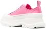 Alexander McQueen chunky platform lace-up sneakers Pink - Thumbnail 3