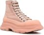 Alexander McQueen chunky-sole ankle boots Pink - Thumbnail 2