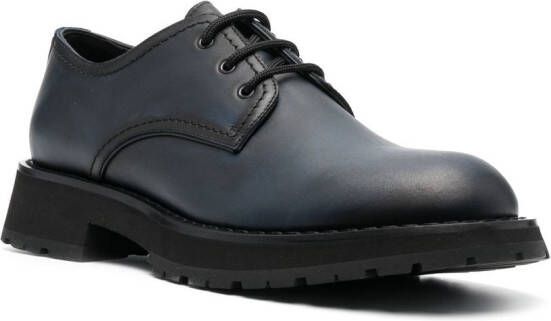 Alexander McQueen chunky-sole derby shoes Black