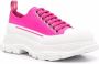 Alexander McQueen chunky-sole lace-up sneakers Pink - Thumbnail 2