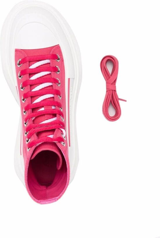 Alexander McQueen chunky-sole sneakers Pink