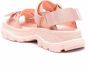 Alexander McQueen 45mm chunky sole trekking sandals Pink - Thumbnail 3