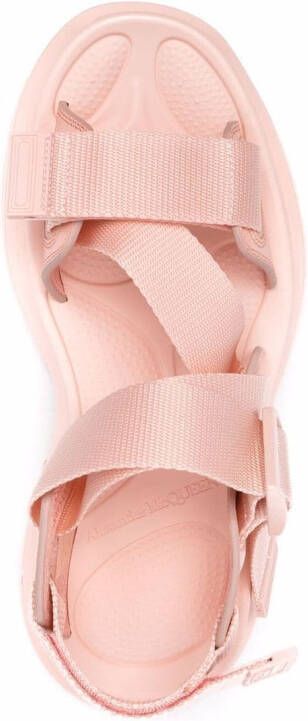 Alexander McQueen chunky sole trekking sandals Pink