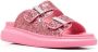 Alexander McQueen chunky-soled glitter sandals Pink - Thumbnail 2