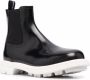 Alexander McQueen contrast-sole ankle boots Black - Thumbnail 2