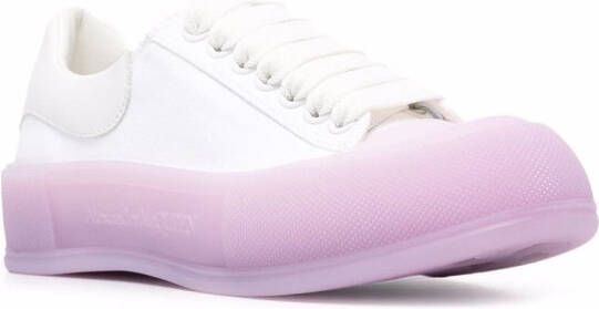 Alexander McQueen contrasting-sole sneakers White