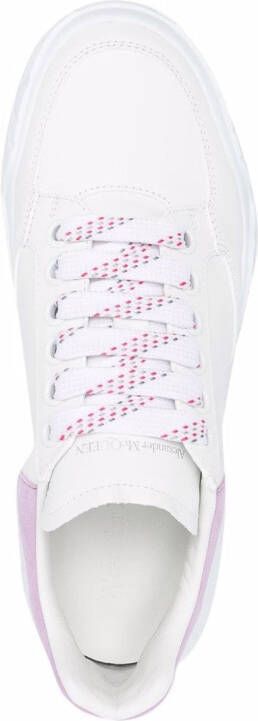 Alexander McQueen Court low-top sneakers White