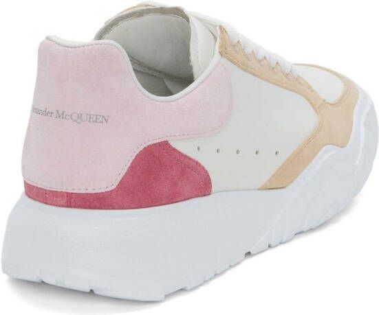 Alexander McQueen Court low-top sneakers White
